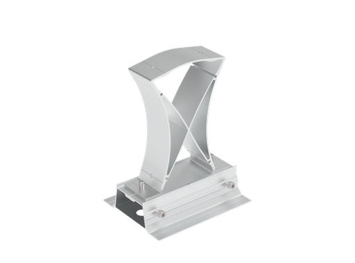 [H-TRB-F22] Solar Mounting - Rear Leg (Ballast System)